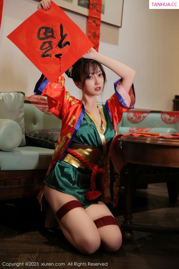 玥儿玥  [XiuRen]高清写真图 2023.01.20 No.6167 玥儿玥er 新春美腿第14张图片